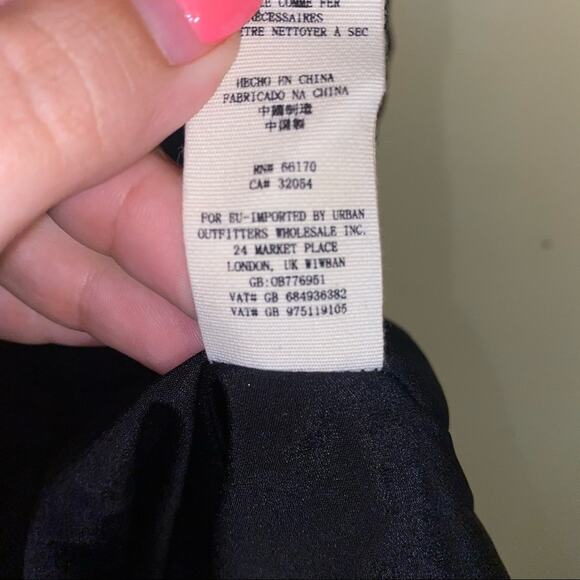 FREE PEOPLE beaded bodice embellished whimsigoth mini dress 8 - Picture 4 of 5